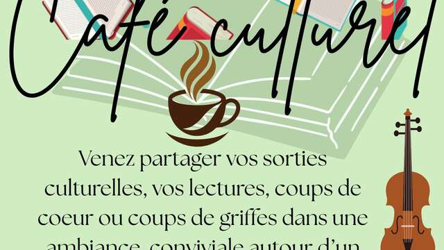 Café culturel à la médiathèque