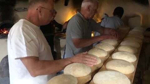 Bread festival in Brunissard
