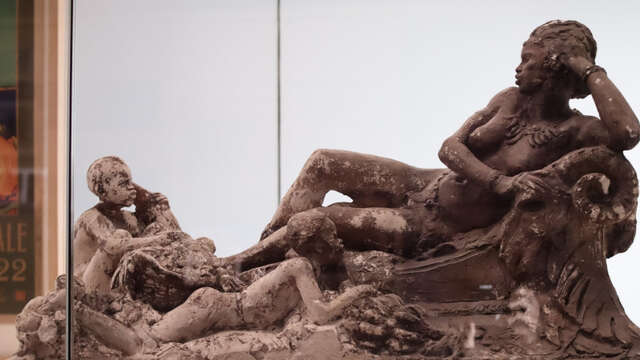 Les statues de l'escalier de la Gare Saint-Charles