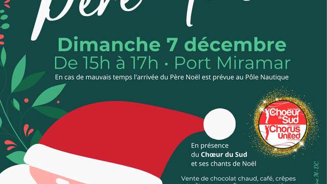 Arrivée du Père Noël par la PEEP