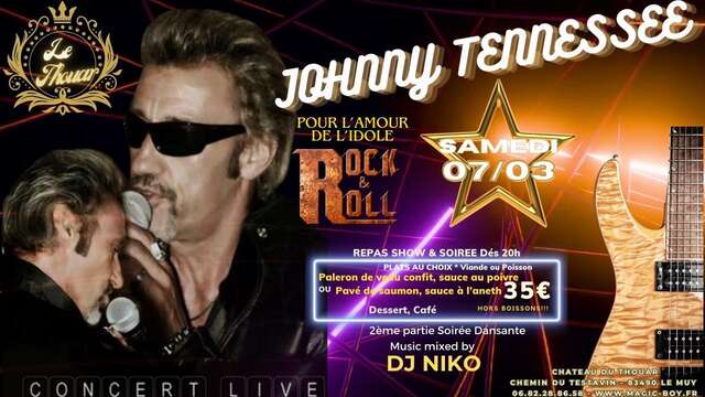 Soirée Johnny Tennesse au Thouar