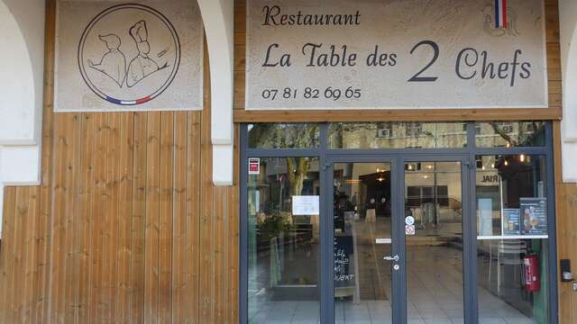 La table des 2 Chefs