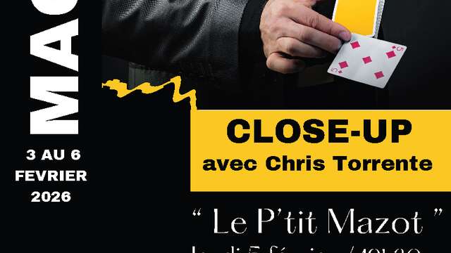 Magic Live au restaurant Le P'tit Mazot