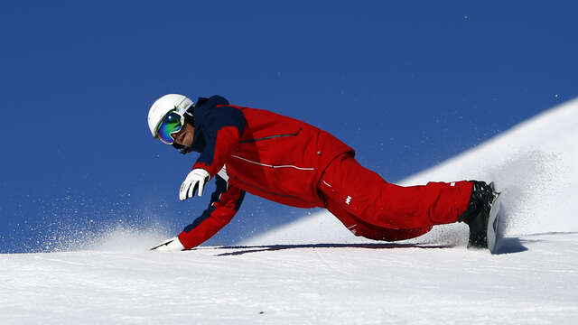 Cours collectifs Snowboard tous niveaux
