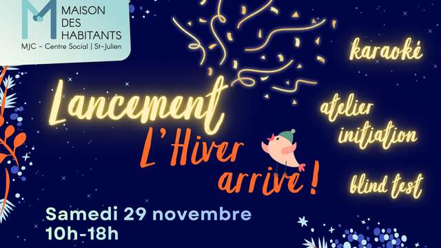 Journée de lancement de L'Hiver arrive !