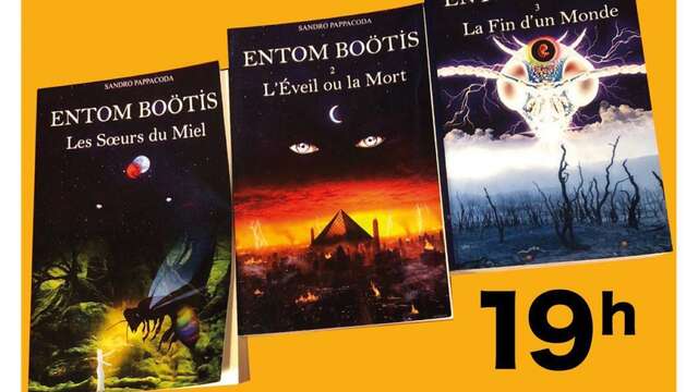 Meeting with author Sandro Pappacoda at the Cairos bookshop