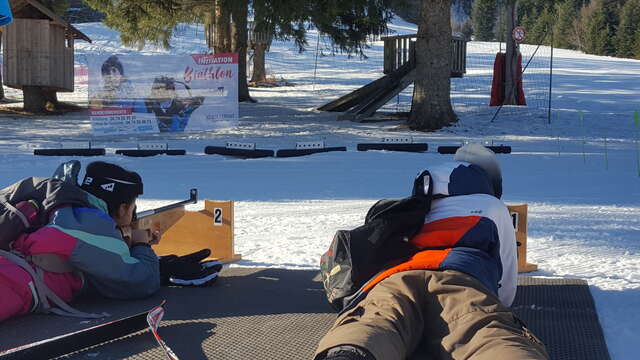 Initiation biathlon et tir carabine laser