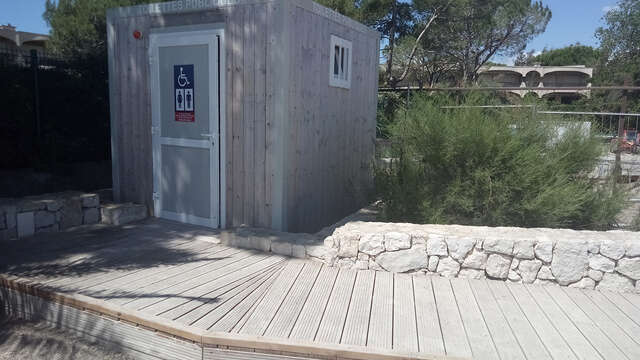 Toilettes publiques de la Promenade Baie des Anges