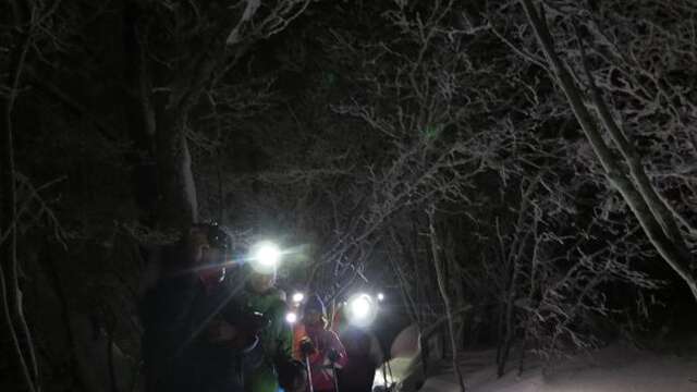 Sortie nocturne en raquettes - Himal