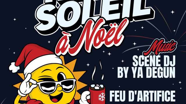 Ya du soleil à Noël
