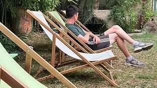 Visite pique-nique : Sieste au jardin