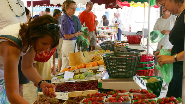 Le marché de Saint-Tropez