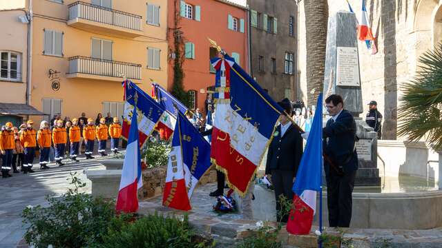 Gedenken an den Waffenstillstand in Grimaud