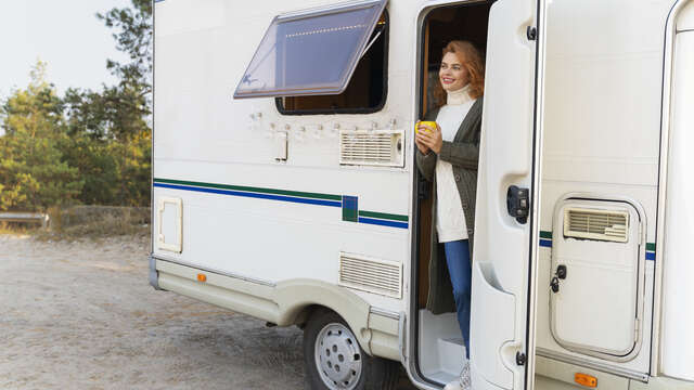 Aire de stationnement pour camping-cars à Vazerac