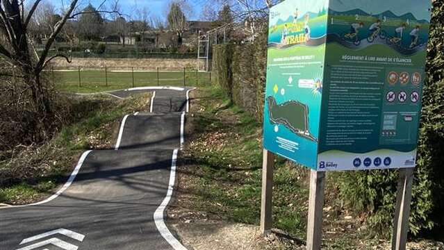 Pump trail in Belley