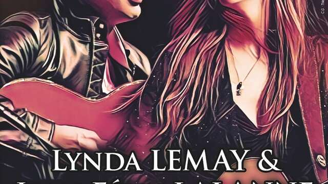 Lynda Lemay et Jean-Félix Lalanne autour de leurs guitares