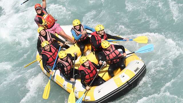Descente en rafting Saint-Clément sur Durance - Embrun - Aqua Rafting