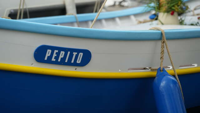 Balades en mer à bord d'un pointu au profit du Téléthon