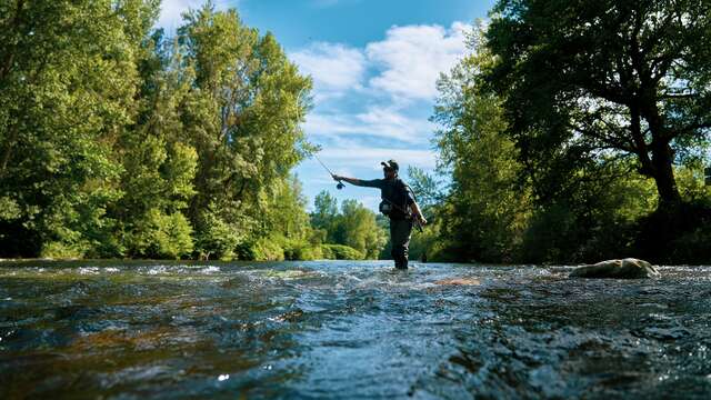 Fishing in the Ariege Pyrenees