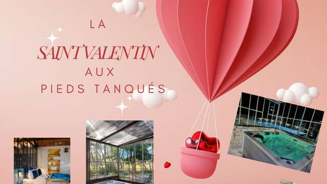 Valentine's Day offer at B&B Les Pieds Tanqués
