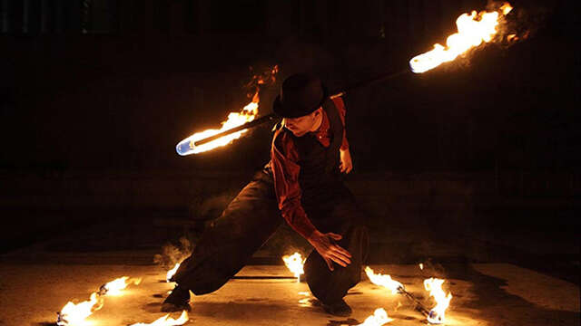 En attendant le Bonheur des Mômes : spectacle "Fireshow"