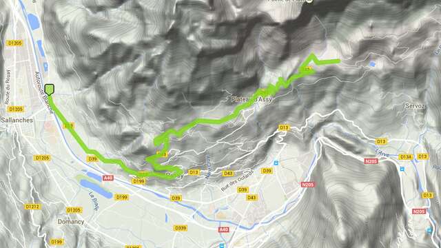 Sallanches/Passy Plaine Joux Cycle circuit