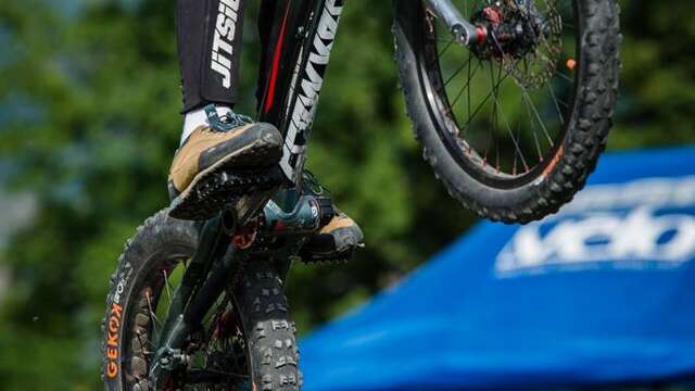 Initiation à la pratique du VTT Trial durant la Coupe du Monde