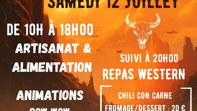 Marché à thème "Far West"