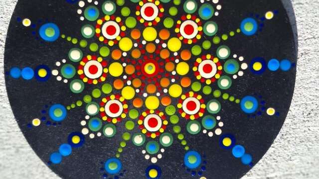 Mandalas en Dot Art - Villa Rojane Crétaions