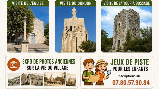 Journées du patrimoine dans le village
