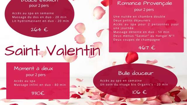 Offres Spéciales Saint Valentinau Spa Ventoux Provence