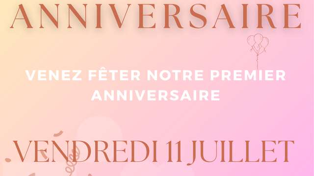 1e verjaardagsfeest - Les Caves des Collines