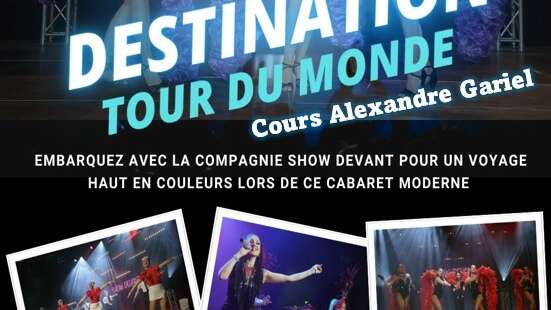 Soirée spectacle cabaret show devant