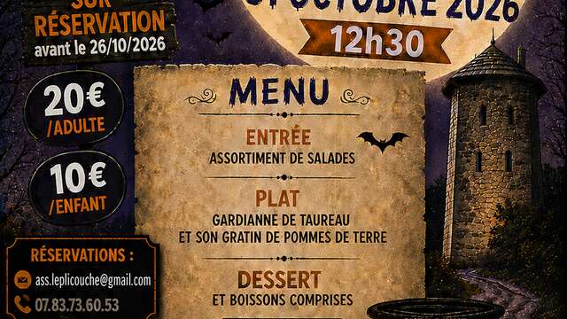 Halloween : Repas, déambulation et concours