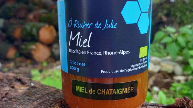 Vente de miel et produits apicoles Ô rucher de Julie