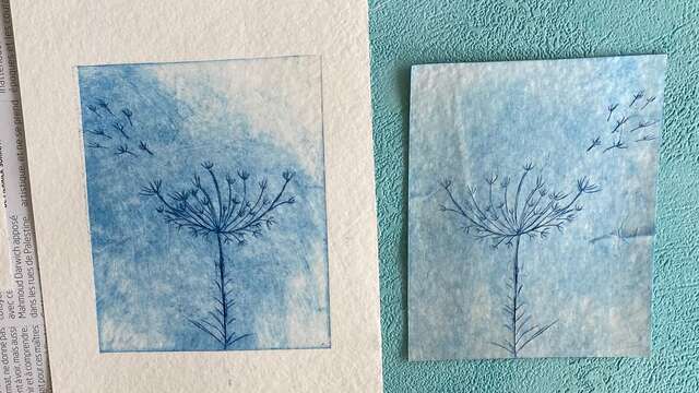 Atelier : gravure sur Tetra Pak
