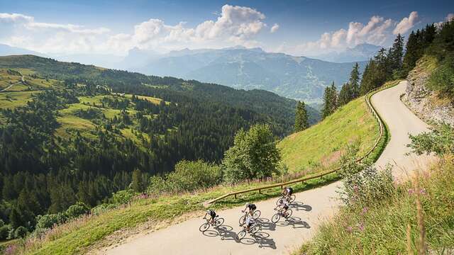 Cycling route: Col de Joux-Plane nord