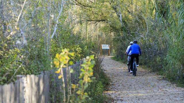 Véloroute Vers la Durance à vélo : Tronçon Mallemort - Sénas