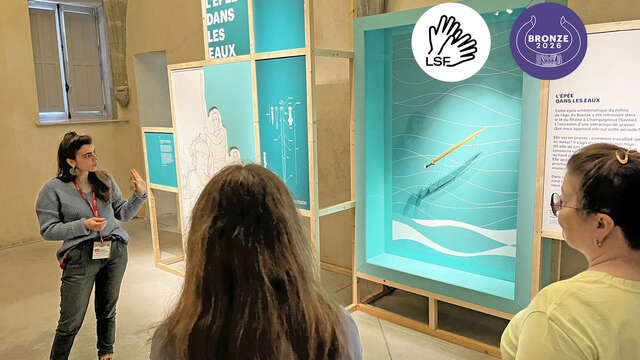 Visite guidée en LSF - Exposition "Bronze, l'âge retrouvé"