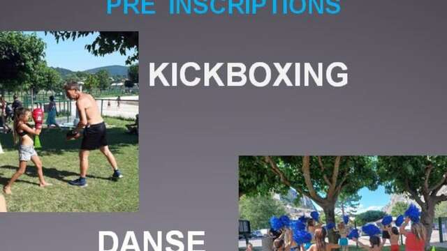 Initiation kickboxing et danse moderne