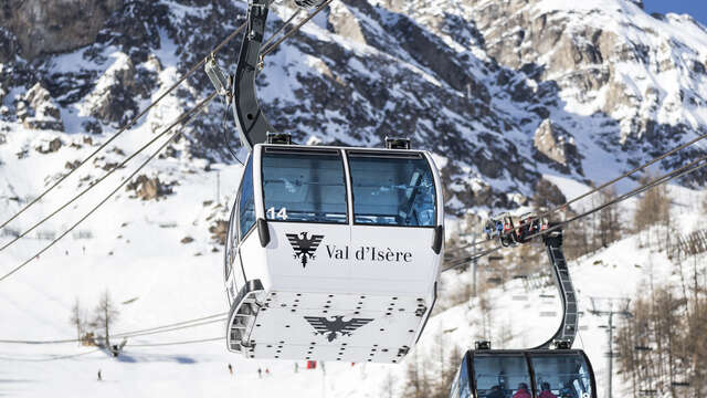 Backstage in Val d'Isère