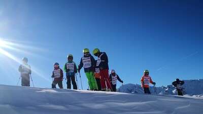 Cours de ski alpin enfants