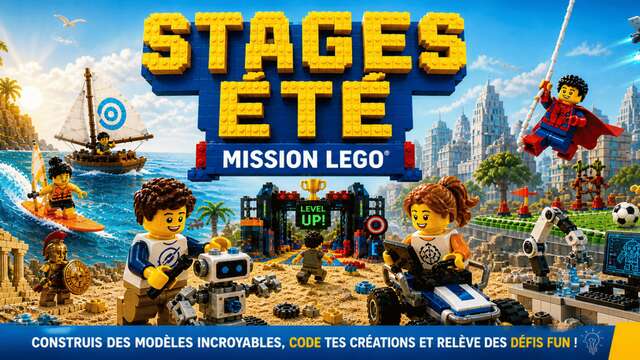 Stages vacances d'été LEGO®
