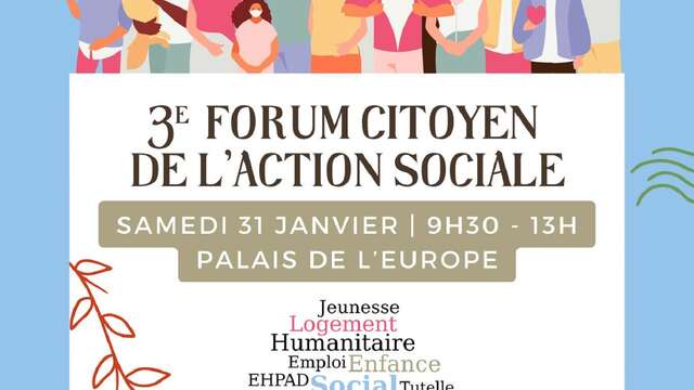 3ème Forum Citoyen de l'Action Sociale
