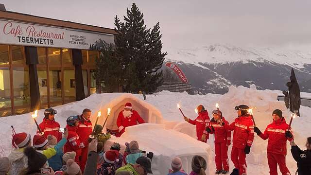 Arrivée du Père Noël