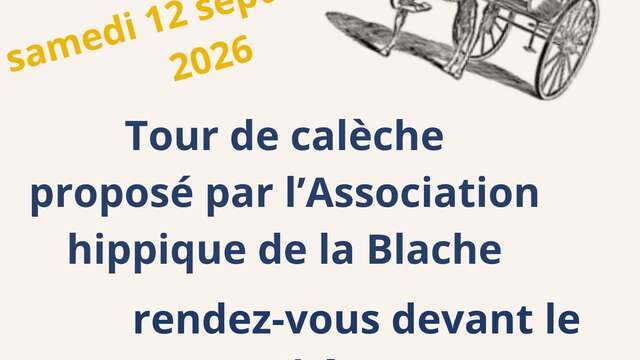 Fête du lac de Sainte Croix - Tour en calèche