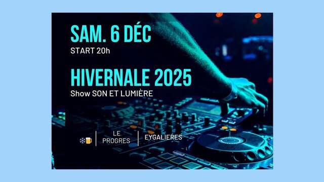 Soirée hivernale au restaurant Le Progrès