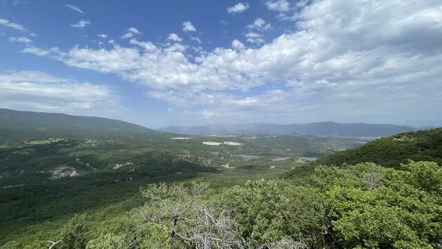 Bas col et chapelle d'Augès