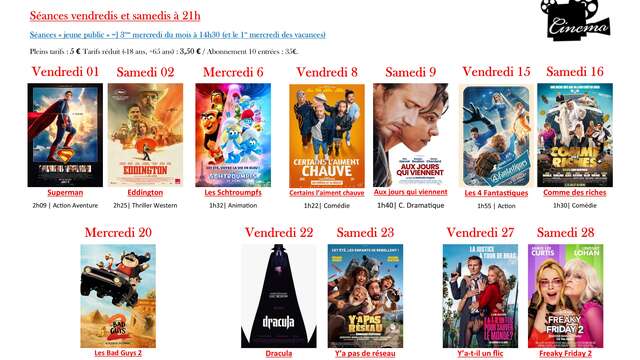 Proiezioni di film