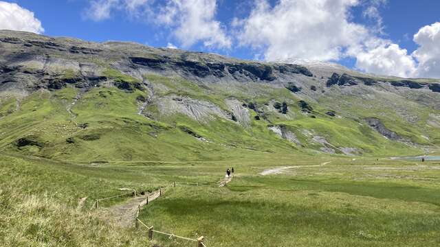 Tour des Fiz accompagné avec Yoann, guide du Bureau Montagne de Passy